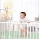 preview thumbnail 2 of 4, Sweet Jojo Designs Coral and Mint Mod Arrow Collection Mint Fitted Crib Sheet
