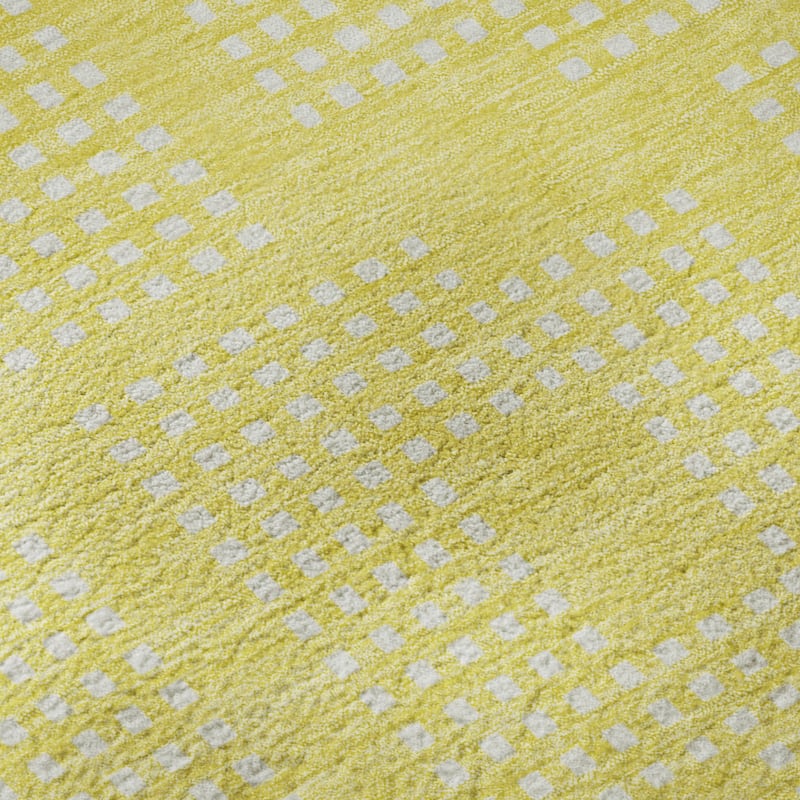 Premium Washable Super Soft Modern Houndstooth Mayfield Rug