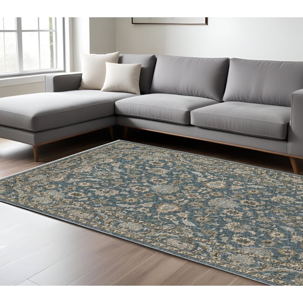 HomeRoots Oriental Traditional Runner Area Rug