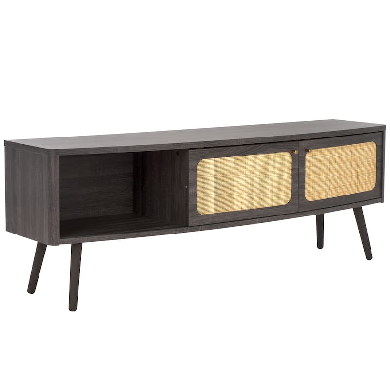 SAFAVIEH Home Cielle 2 Door Media Stand. - 60"Wx15"Dx21"H