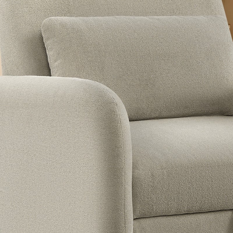 Spruce & Spring Modern Pull-Out Accent Chair Bed with Adjustable Backrest & Space-Saving Design