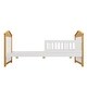 preview thumbnail 6 of 7, Wood House Shape Bed with Two Drawers and Fence for Girls Boys Teens