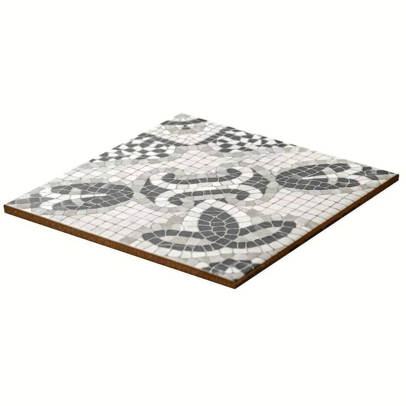Roman Road 8x8 Matte Porcelain Encaustic Tile - Floor, Wall, Backsplash