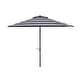 preview thumbnail 7 of 24, SAFAVIEH Iris 9ft Round Outdoor Patio Umbrella - UV Resistant with Auto Crank Tilt