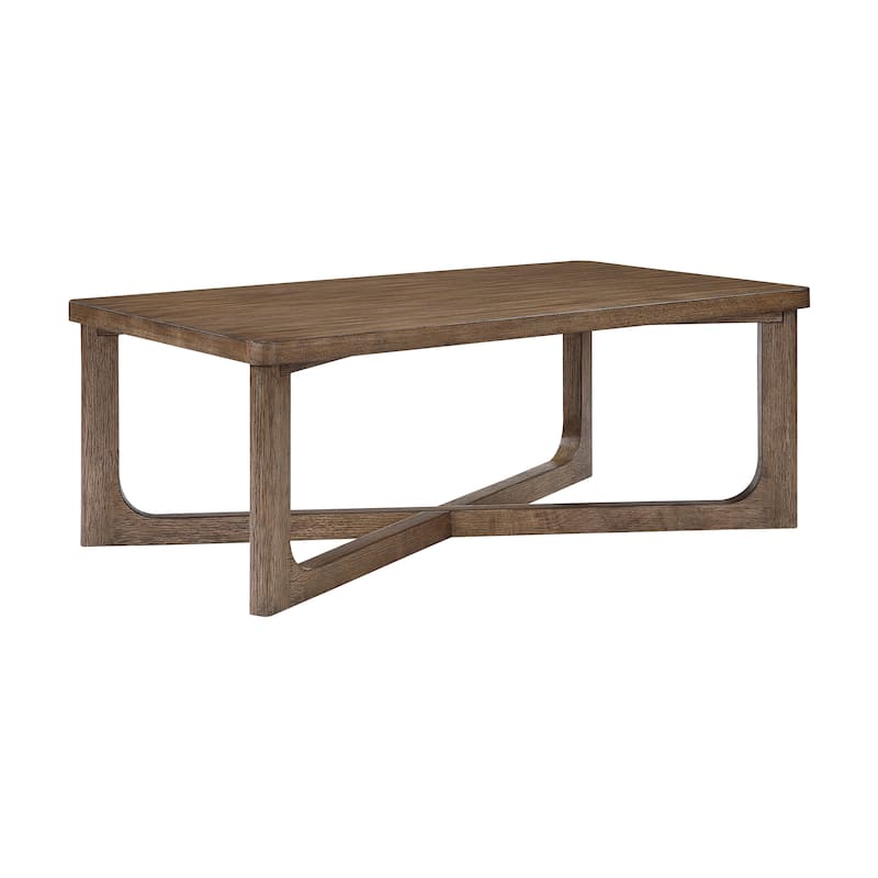 Aitana Wood Coffee Table - Light Brown