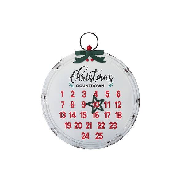 Metal Ornament Shaped Advent Calendar Bed Bath Beyond 36112441