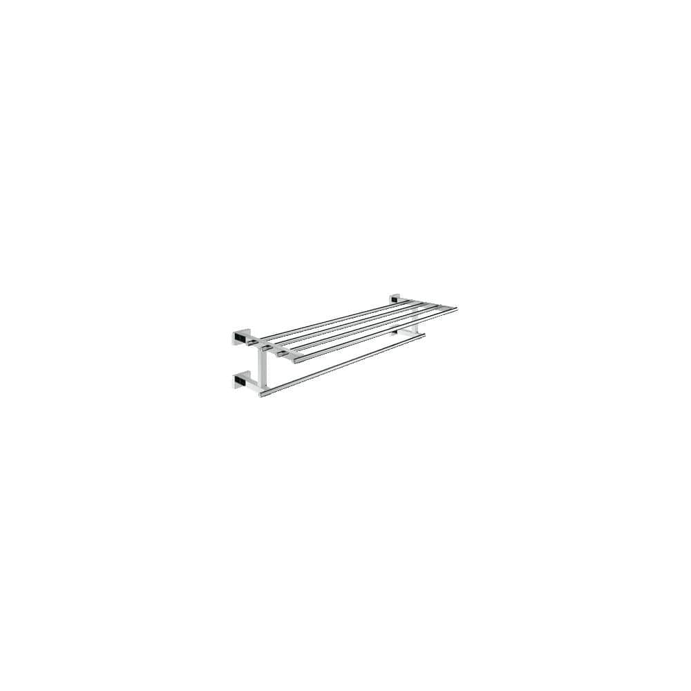 Grohe Essentials Cube 22" Towel Rack with Integrated Towel Bar