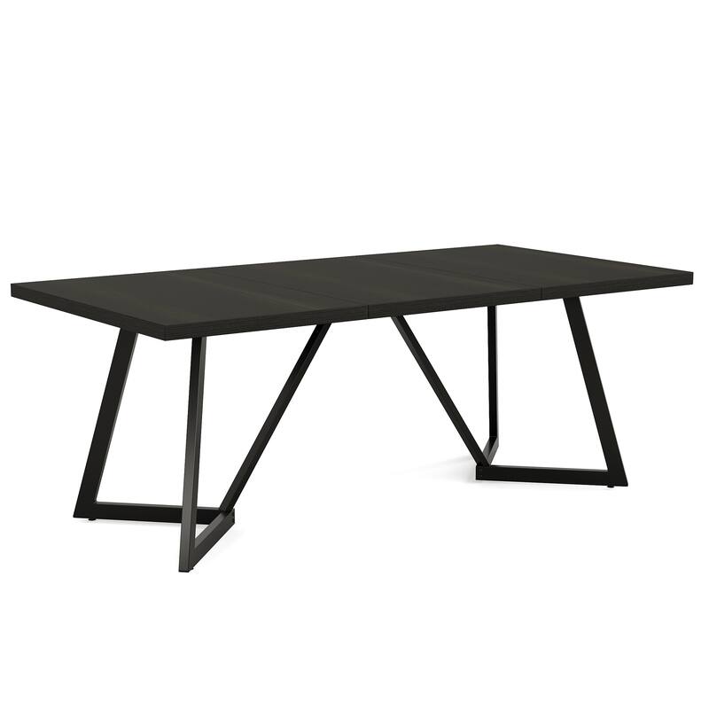 70.86-Inch Extra Long Rectangular Dining Kitchen Table for 6-8