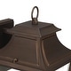 preview thumbnail 7 of 6, Hunter Spring Cove Outdoor Wall Light - Front Porch, Patio, Garage, Pergola - Traditional, Mission - Resists Corrosion!
