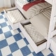 preview thumbnail 13 of 14, Max and Lily Modern Farmhouse Twin Over Twin Bunk Bed With Staircase and Storage Drawers