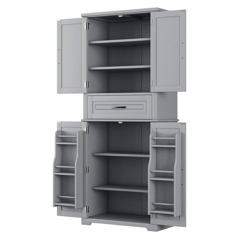 Christopher Knight Home - Whitmore Tall Bathroom Storage Cabinet with Adjustable Shelves and Multi-Functional Design