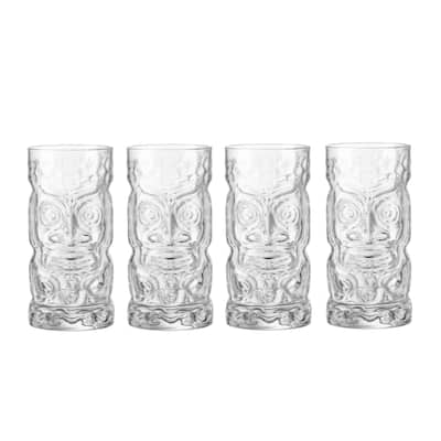 Bormioli Rocco Bartender TIKI Glass- Set of 4 - 19.5 oz