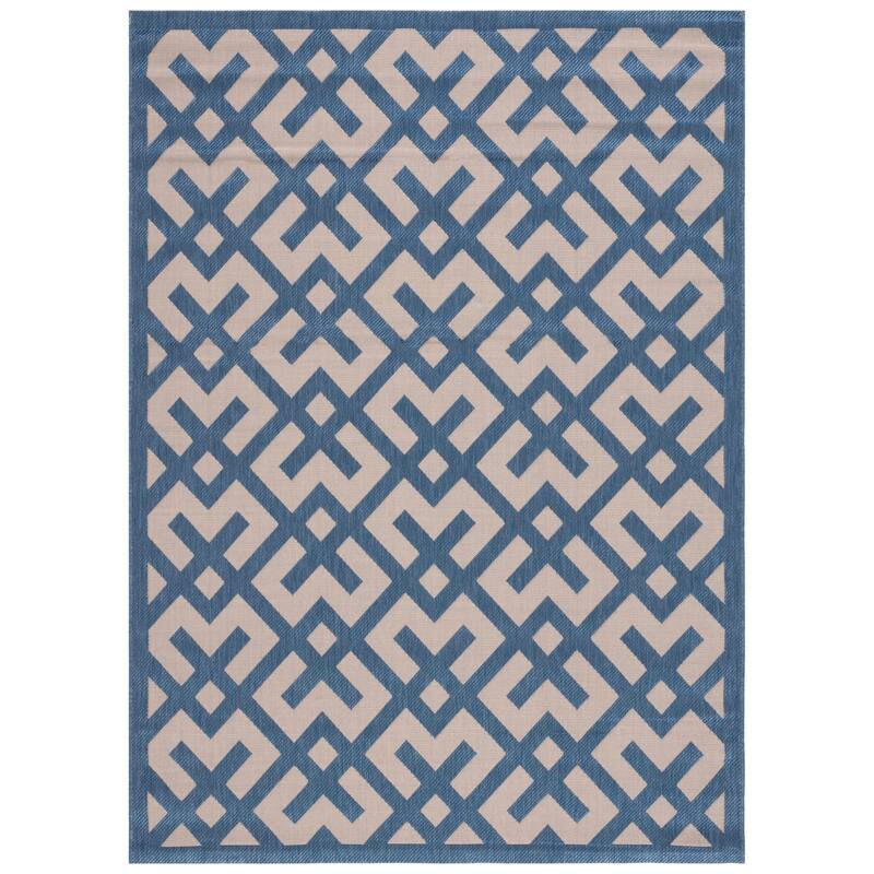 SAFAVIEH Courtyard Sytske Indoor/ Outdoor Waterproof Patio Backyard Rug