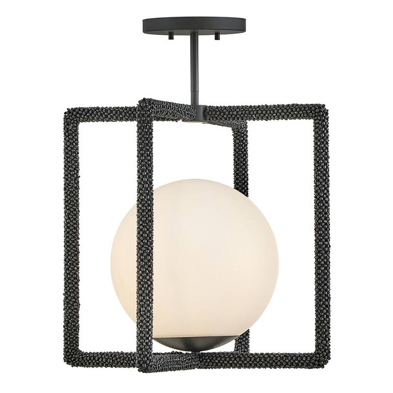 Hinkley Lighting 48511 Keona 16" Wide LED Semi-Flush Globe Ceiling