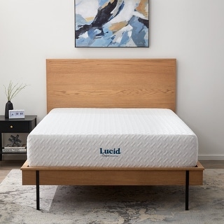 LUCID Comfort Collection 14-inch Plush Gel Memory