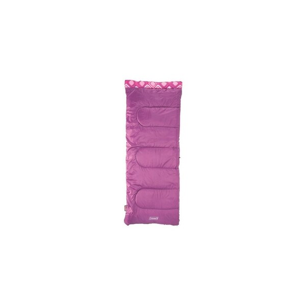 Coleman Rectangular Youth Girls Sleeping Bag Sleeping Bag
