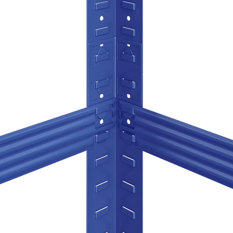 Yaheetech 71in 5-Tier Metal MDF Storage Rack, Adjustable Shelves, 386lb Capacity for Each Shelf