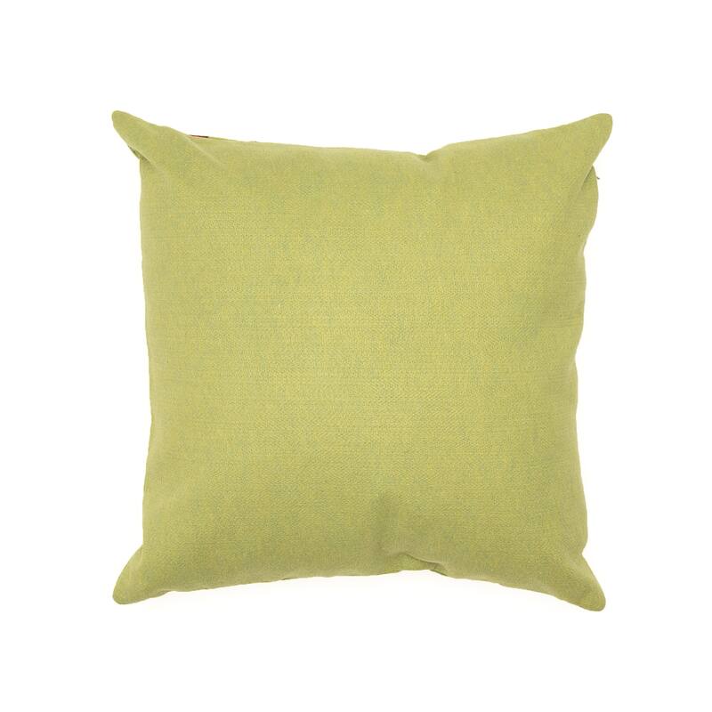 Liora Manne Visions III Song Birds Indoor/Outdoor Pillow Green 20" Square