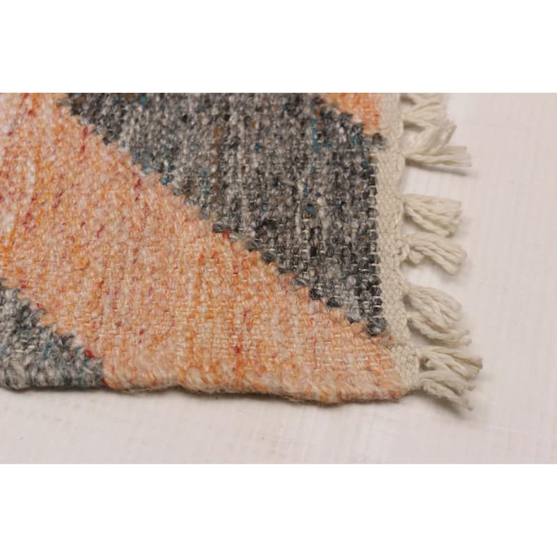 Ankara FW Copper Kilim 5'1" x 7'10" - 5'1 x 7'10