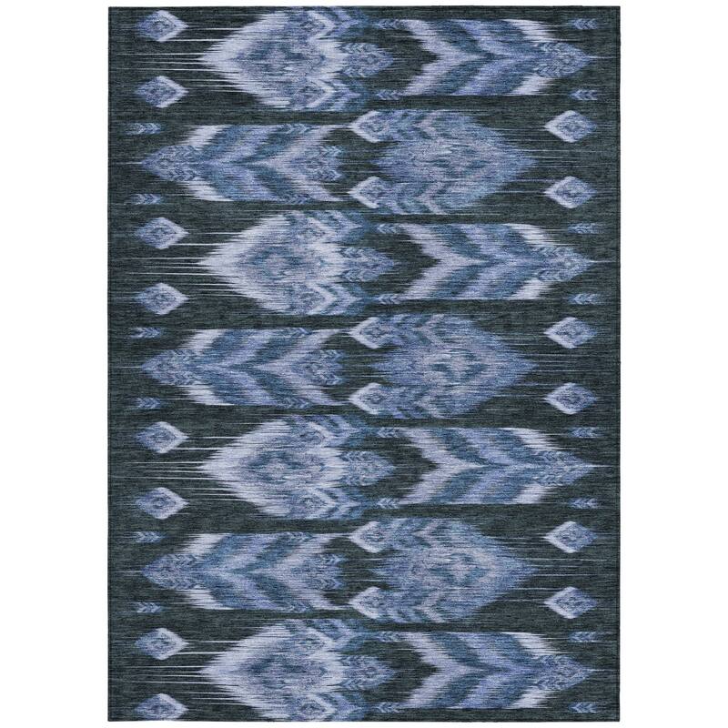 HomeRoots Southwestern Transitional Rectangle Outdoor Rug