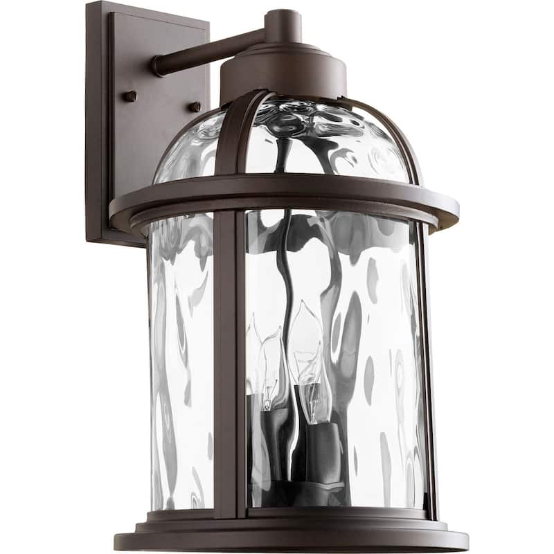 Quorum International Winston 4 Light 18" Tall Outdoor Wall Sconce - Oiled Bronze