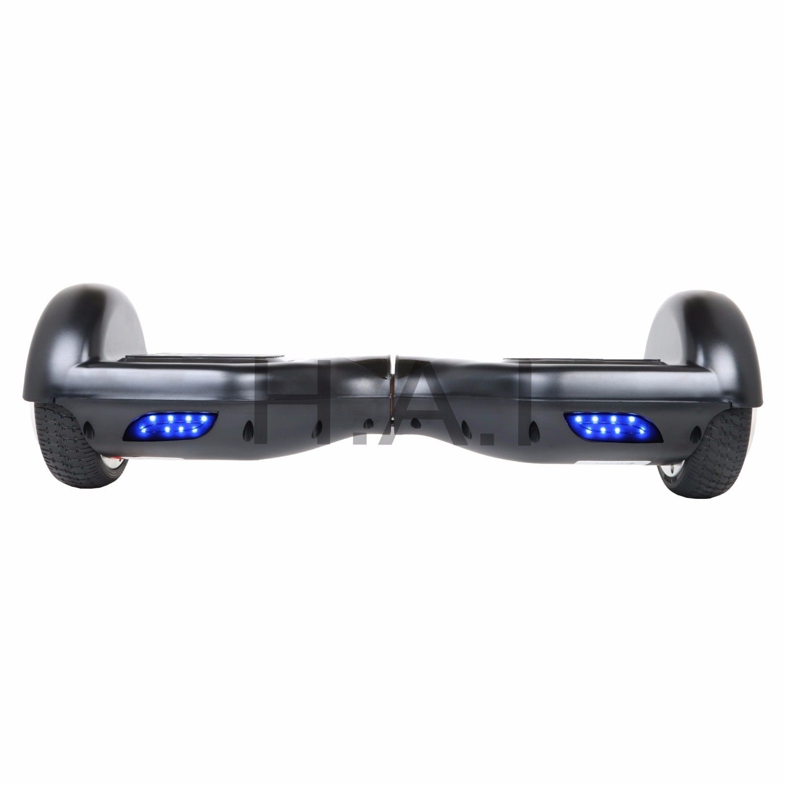 Hoverboard Bluetooth Two Wheel Self Balancing Electric Scooter 6.5 UL 2272 Certified with Bluetooth Speaker LED Light BLACK