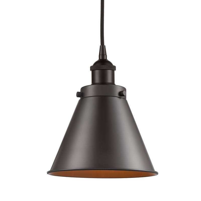 Innovations Lighting 616-1PH-10-8 Appalachian Pendant Appalachian 8" - Oil Rubbed Bronze