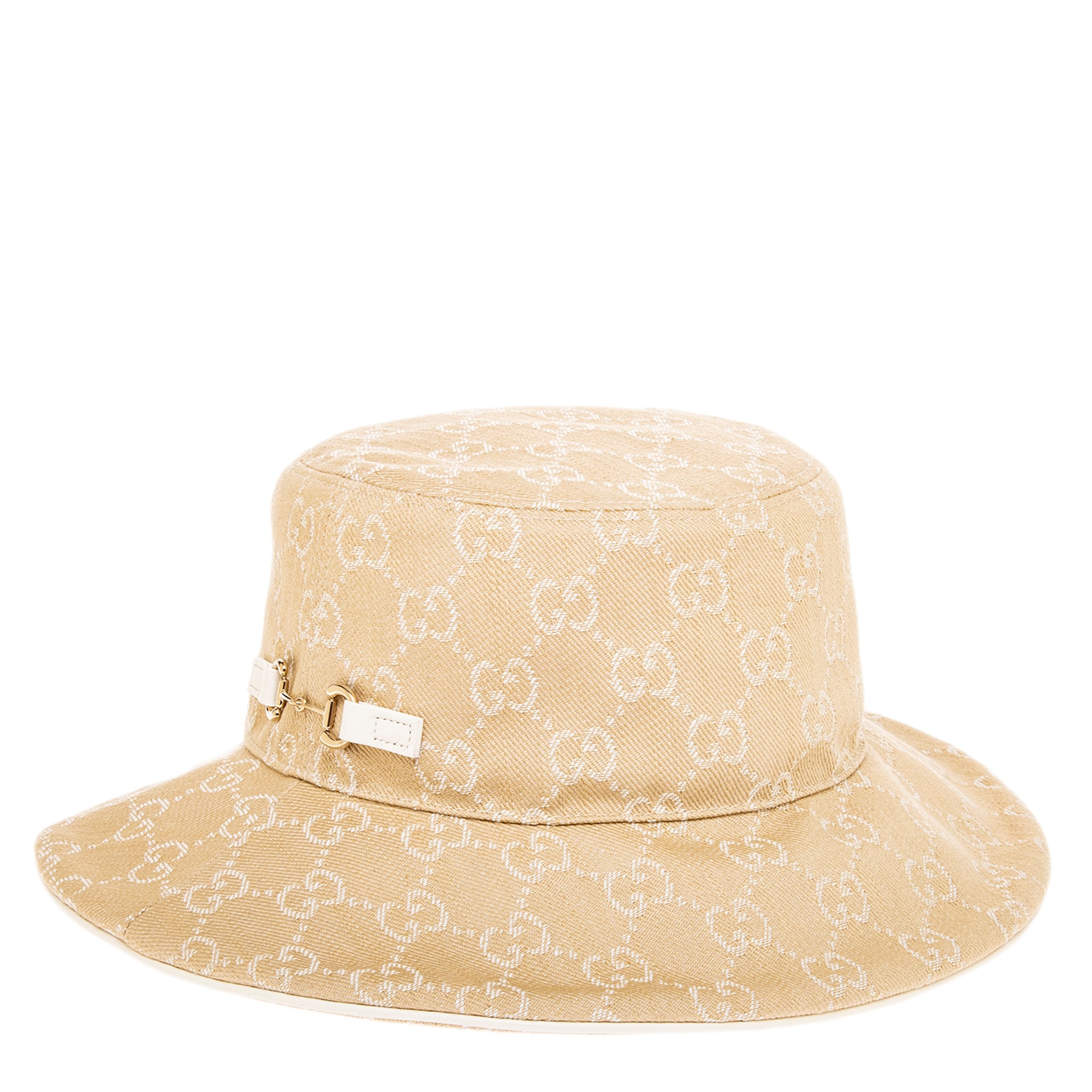 Authentic Gucci GG Denim Bucket Hat Gucci Lasered Denim GG Monogram Bucket Hat L Blue 1824467  main image 2