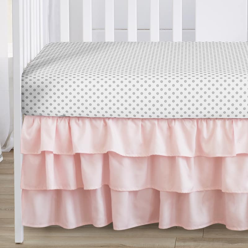 Boho Floral Girl Sweet Jojo Designs 6pc Crib Bedding + BreathableBaby Breathable Mesh Liner Bohemian Farmhouse