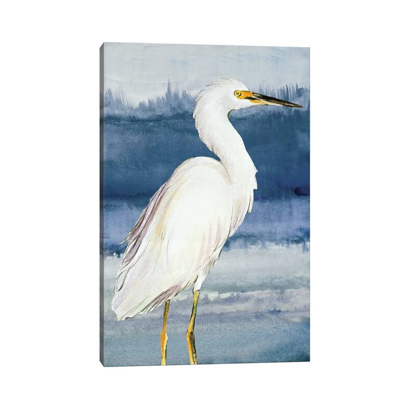 iCanvas "Heron on Blue II" by Lanie Loreth Canvas Print
