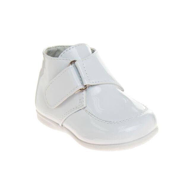 Josmo Shoes Boys Walking Dress Shoes Infant / Toddler - White Patent - 5