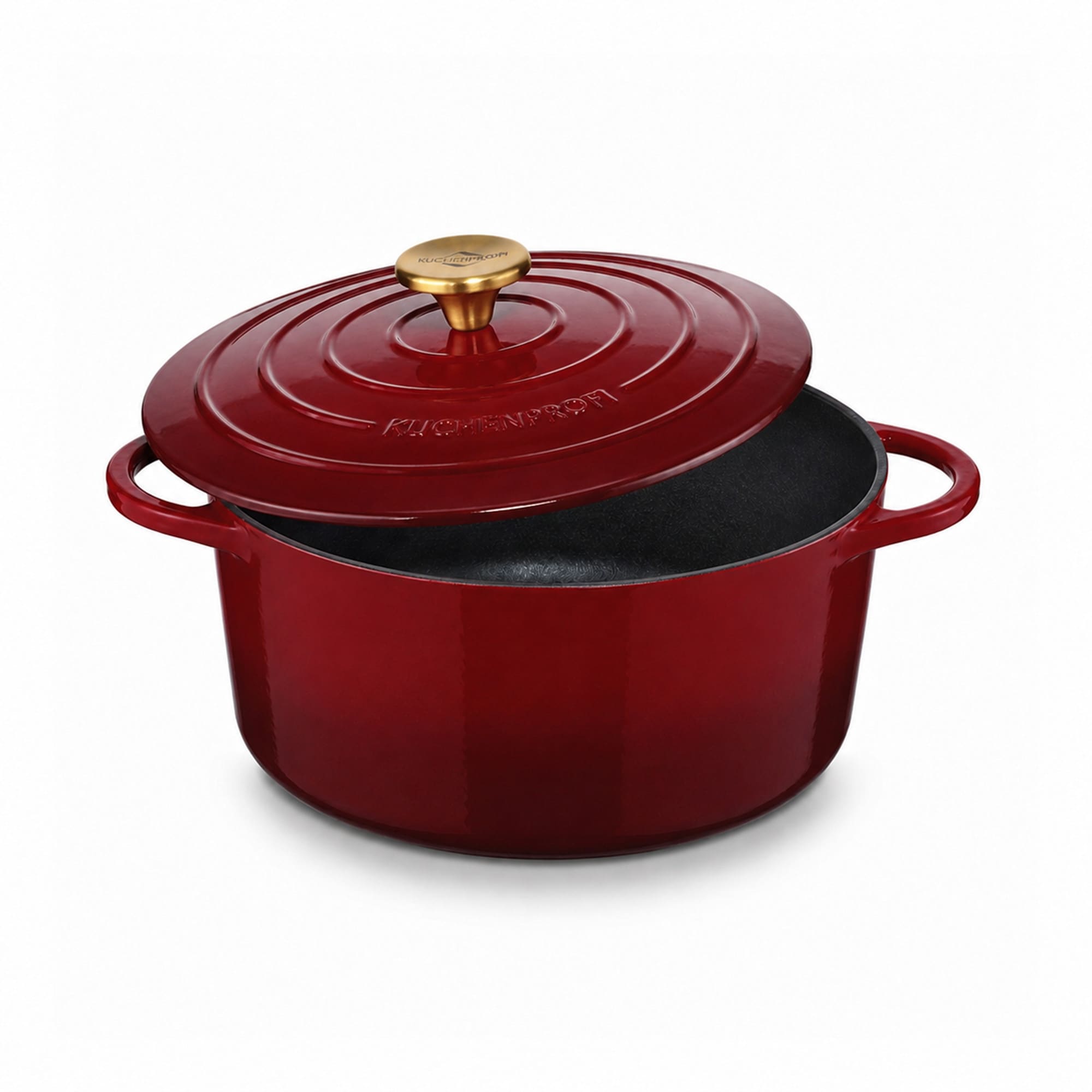 Frieling Provence Enameled Cast Iron Dutch Oven with Heat Resistant Lid & Steel Knob