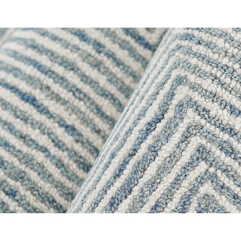 Momeni Charles Hand-tufted Wool Chevron Pattern Area Rug