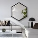 preview thumbnail 1 of 35, Kate and Laurel Calter Hexagon Framed Wall Mirror
