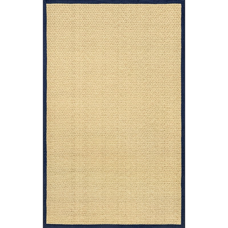 Nuloom Meena Faux Seagrass Bordered Indoor/Outdoor Area Rug