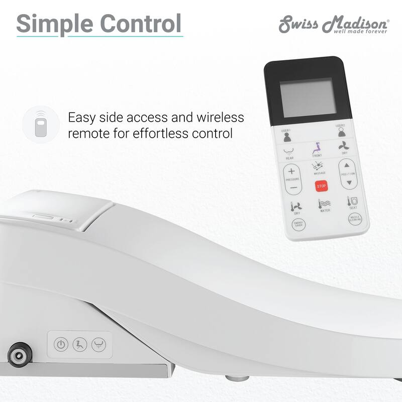 Virage One-Piece Toilet with Vivante Smart Seat