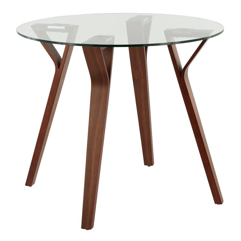 Carson Carrington Sala Mid-Century Modern Round Dinette Table