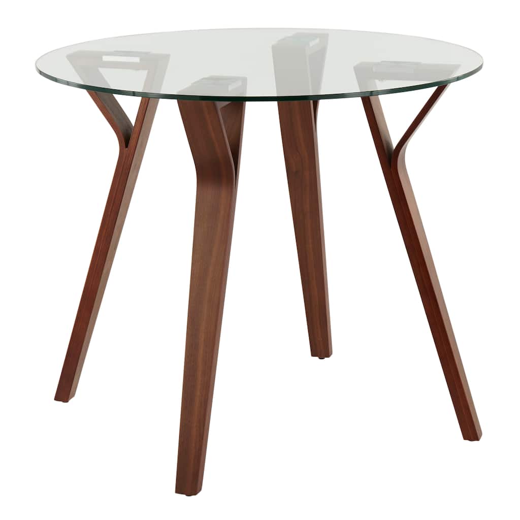Carson Carrington Sala Mid-Century Modern Round Dinette Table