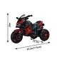 preview thumbnail 49 of 58, 12V Kids Electric Ride-On Motorcycle with Manual Throttle, LED Wheel Lights, Bluetooth Music- Battery Powered Motorbike