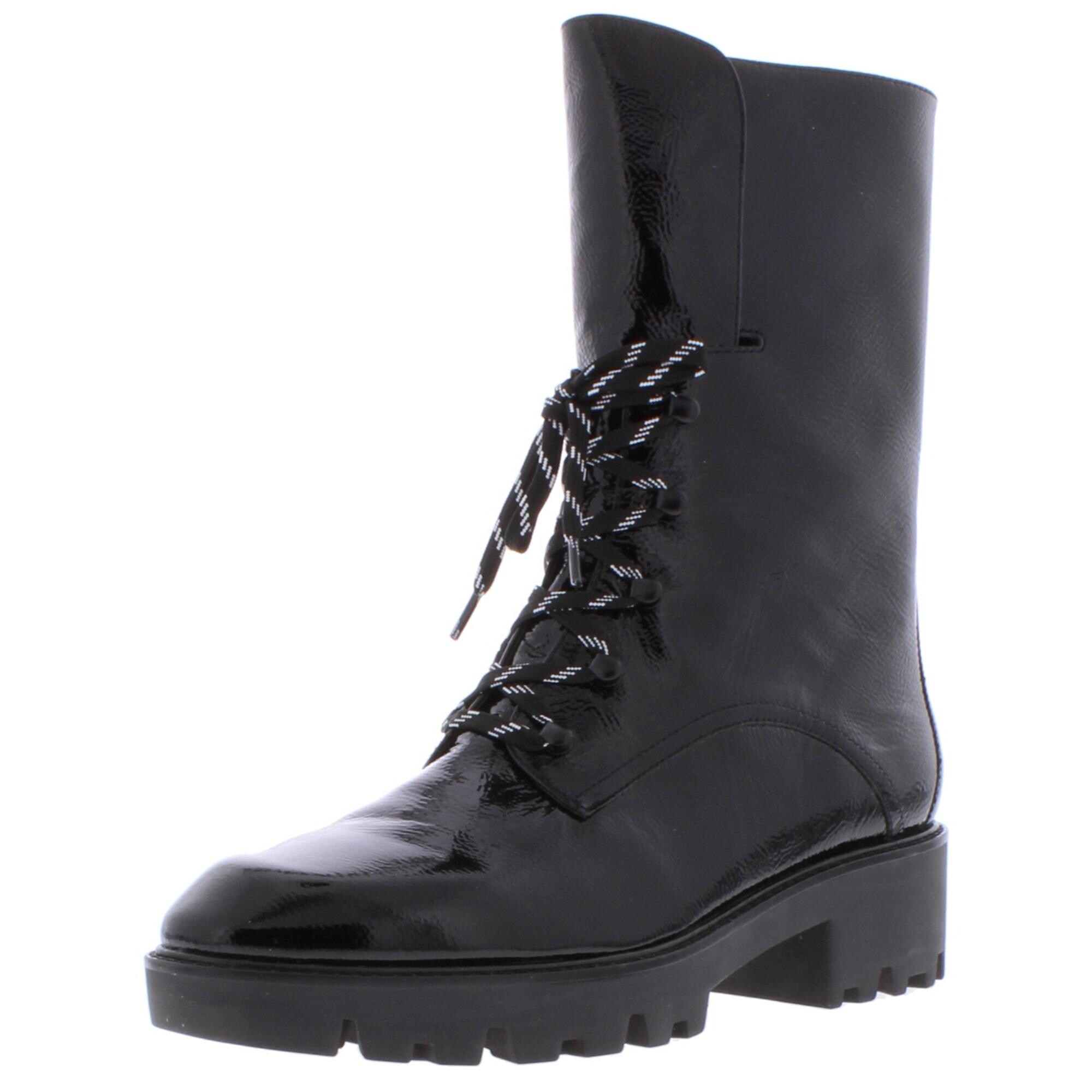 pointed combat boots