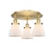 Option Brushed Brass / Matte White