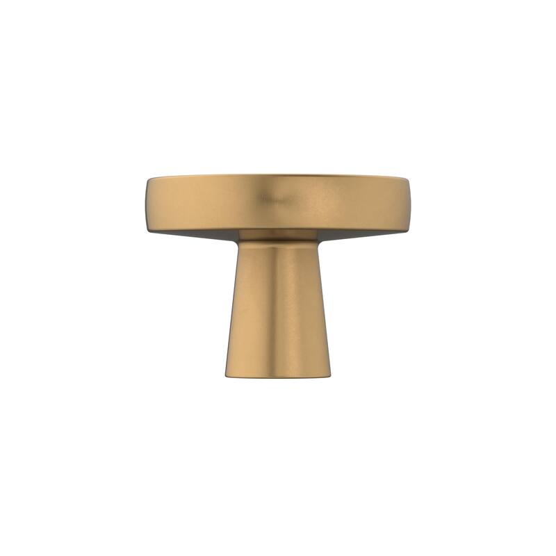 Destine 1-3/8 in (35 mm) Diameter Champagne Bronze Cabinet Knob - 1.375