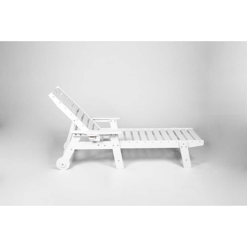 Lounge Chair with Side Table