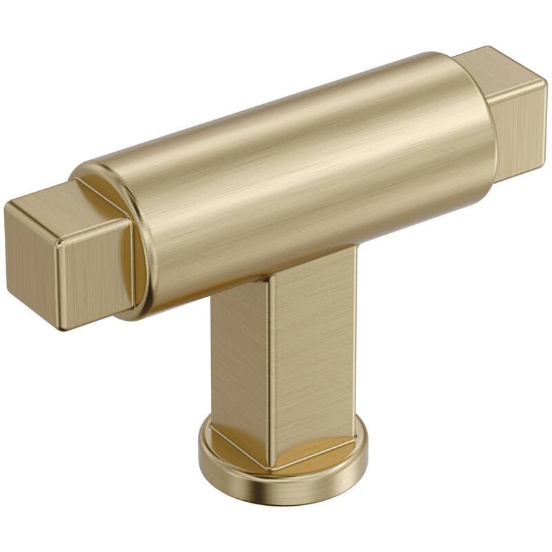 Amerock BP37481 Balon 9/16" Smooth Bar Cabinet Knob - Golden Champagne