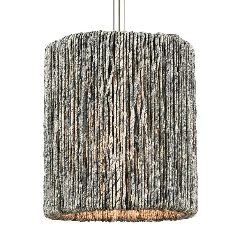 Elk Home Abaca Rope Shade Pendant
