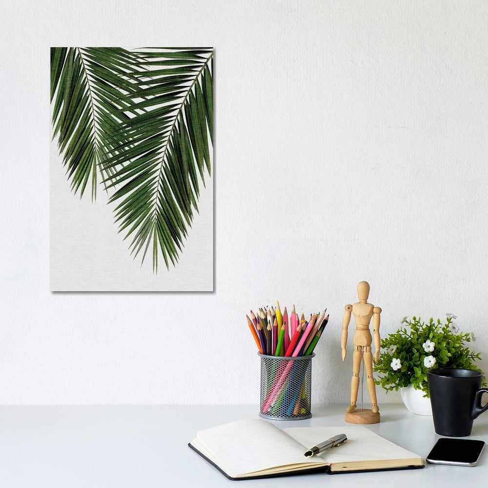 iCanvas "Palm Leaf II" by Orara Studio Canvas Print