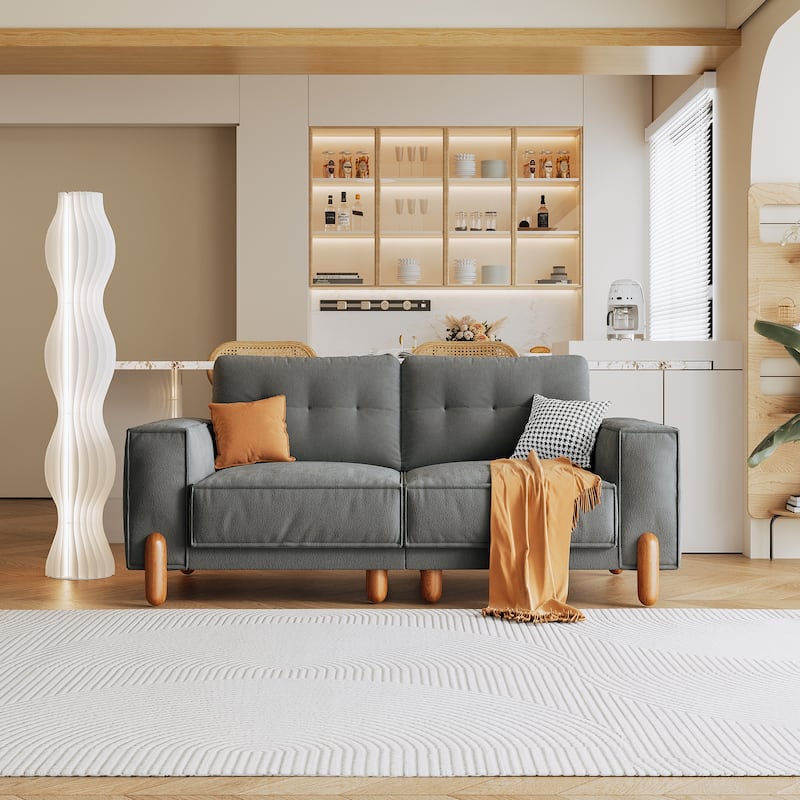 Loveseat Sofa with Deep Seat