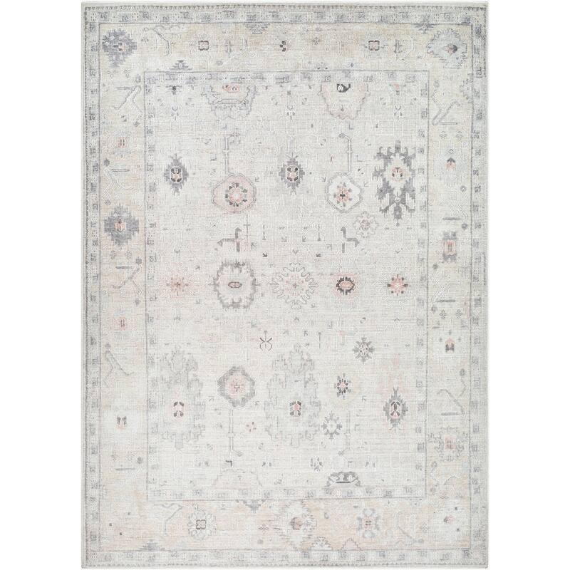 Livabliss Traditional Marlon Border Area Rug