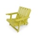 preview thumbnail 143 of 172, Shoreline Fully Assembled All-Weather HDPE Outdoor Folding Modern Adirondack Chair