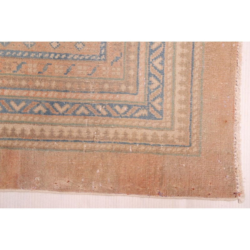 ECARPETGALLERY Hand-knotted Antalya Vintage Copper Wool Rug - 9'10 x 12'4